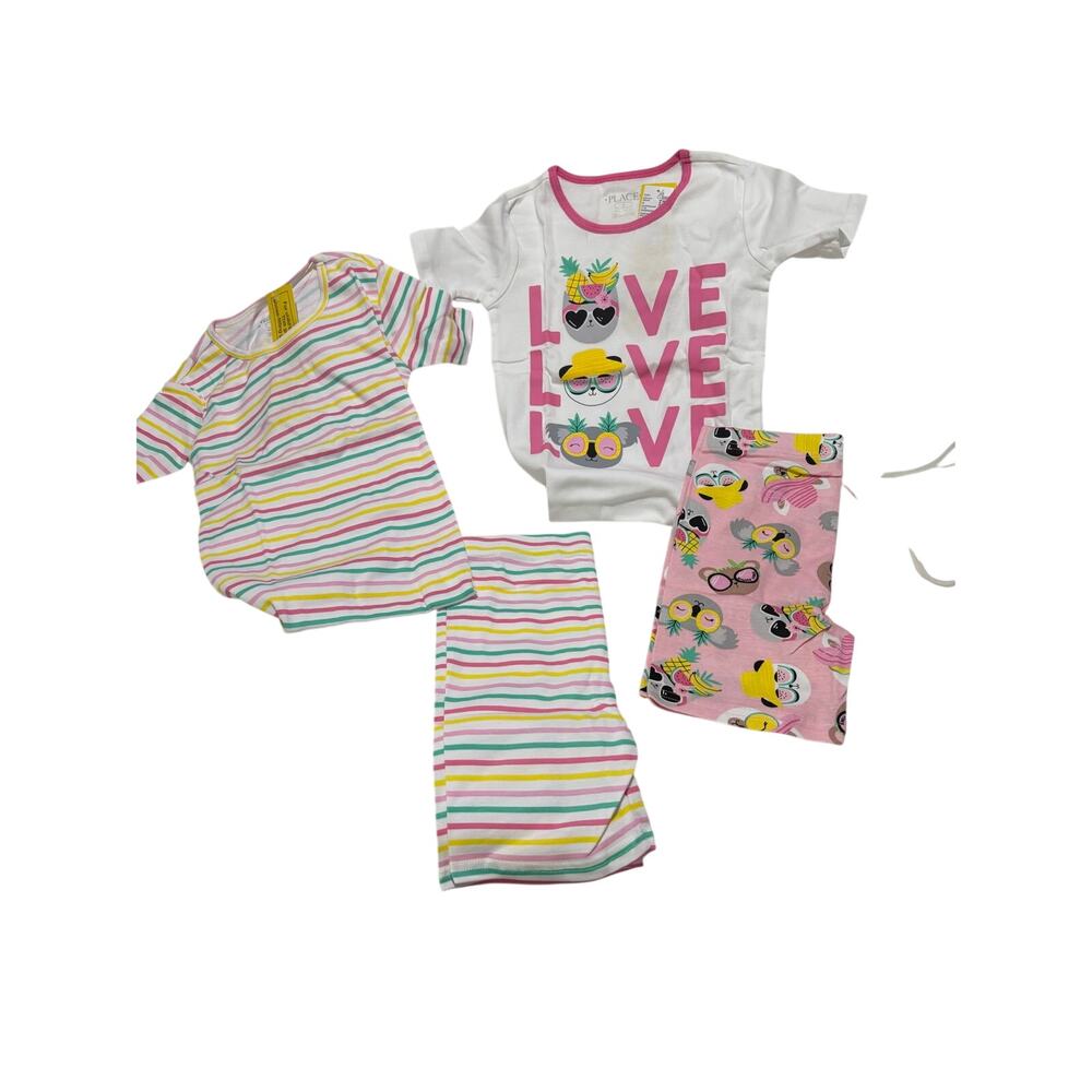 Childrens place 8 pj duo coordinating shorts and shirts to intermix matching nwt